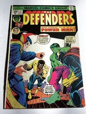 Defenders #17 (1974) Marvel FN 1st Wrecking Crew Cameo Power Man Luke Cage Comic picture
