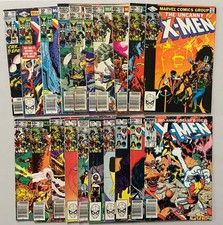 UNCANNY X-MEN LOT of 20 different between #144-175 1981 Marvel (1361) picture