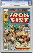 Iron Fist #14 CGC 9.8 White Pages 1st app of Sabretooth Marvel 1977 picture