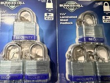 Bunkerhill Security locks 2 sets of 3 picture