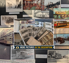 Vintage Trolley Streetcar Train Photo Archive 450+ Photos NJ NY PA 1910s-1970s picture