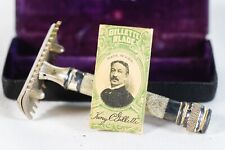 Antique Gillette Old Type Safety Razor Kit picture