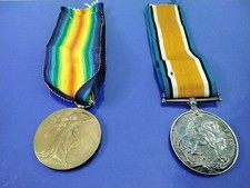 WW1 Pair 115412H. J. MCLaren M.G.C. picture