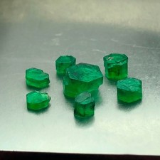3.50 Carats Natural Emerald Cutting Grade and mili type From Swat Pakistan picture