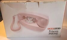 Crosley CR59PI Princess Desk Phone Pink With Push Button Technology Rotary NIB picture