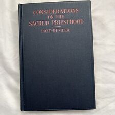 (RARE) Considerations on the Sacred Priesthood - Piot-Remler picture