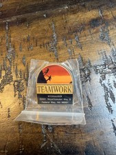 Vintage Weyerhaeuser Teamwork Employee Lapel Pin Federal Way WA Logging picture