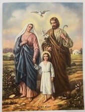Vintage Religious Prints Jesus Angel 7.5x10 Lot  picture