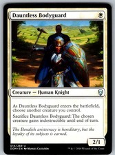 MTG - DAUNTLESS BODYGUARD DOMINARIA 14 DOM UC NM picture