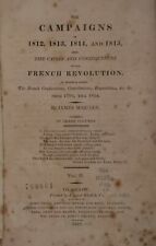 Campaigns and Causes of the French Revolution James McQueen, 1816 Vol 2, 1st Ed picture