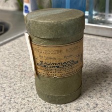 Vintage Powdered Rotten Stone Canister Skinner's Oak Knoll Pharmacy Decor picture