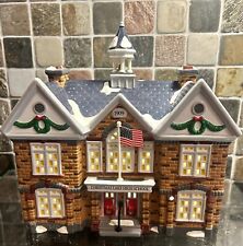 Department 56 Snow Village “Christmas Lake High School” #54881 picture