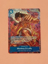 One Piece TCG Monkey D. Luffy Paramount War OP02-062 Alt Art English Card picture