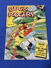 Buck Rogers #4 (1942 Eastern Color) Golden Age WWII Sci-Fi Ray Gun Cover RARE picture