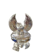 Vintage Stolzle Bald Eagle of Power Crystal Figurine Paperweight 5