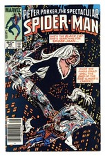 Spectacular Spider-Man Peter Parker #90N FN- 5.5 1984 picture
