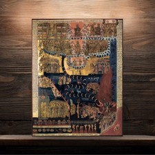 The Last Judgment of God — Orthodox Icon Rare Theological Icon 23x30 cm, 9”x12” picture