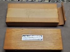 L.C. Renick 7 Inch Outside Vernier Caliper new in wooden box with paperwork picture