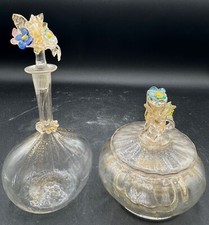 Rare Antique Glass Perfume Bottle 6.5
