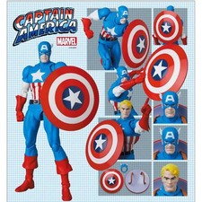 Mezco 1/12 Collective Captain America Silver Age Edition Action Figures Gift New picture