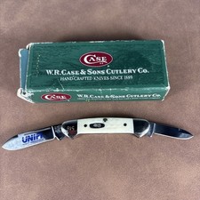 2001 Case XX 62132 SS Jigged Natural Bone Baby Butterbean Knife Mint  Unifi picture