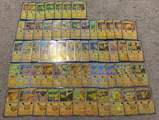 Massive Pokémon 30th anniversary Pikachu Holo Card Lot ( Great for master set ) picture