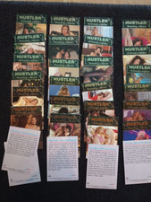 Hustler 1974-1994 anniversary trading card 29 cards lot, beautiful condition  picture