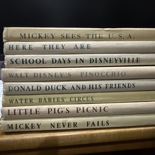 8 Walt Disney Story Books - Vintage -Great Condition ￼ picture
