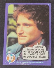Robin Williams 1978 Topps Mork & Mindy #1 Vintage Rookie Card NM picture