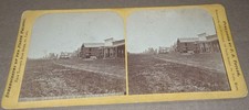 FA Taylor Stereoview North Dakota Bismarck Street View Buildings Stores picture