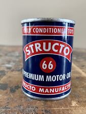 Vintage Structo 66 Premium Motor Oil Child Conditioned Toys Freeport,Illinois  picture