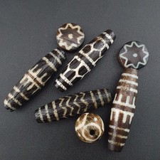 Stunning Lot of Burmese Antique Pumtek Pyu Beads picture