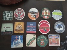 30 Vintage Cardboard Bar Coasters World Wide picture