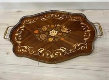 Gorgeous Vintage Italian 1950s Retro Serving Tray picture