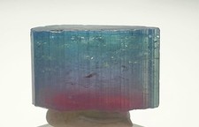 Natural  Tri Colour Tourmaline Crystal From Afghanistan 10.30 Grams  [A] picture