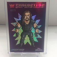 Topps 2024 WWE Superstars Undertaker #134 Parallel Limited Edition 62/75 picture