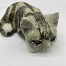 Vintage  Pottery Winstanley Cat Kitten Glass Eyes England Beautiful picture
