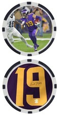 ADAM THIELEN #3 - MINNESOTA VIKINGS - POKER CHIP - ***SIGNED/AUTO*** picture