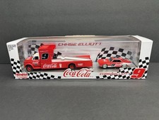 Coca-Cola M2 Machines Chase Elliott #9 Truck & Car 2-Pack Diecast Set picture