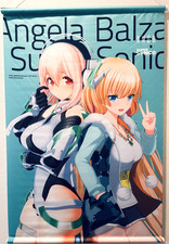 Super Sonico Angela Balzac Rakuen Tsuiho Tapestry Wall scroll B2 C87 Japan comik picture