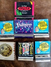 las Vegas Vintage Matchbooks STARDUST HOTEL Circus Circus Casino Caesars Palace  picture