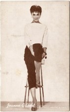 Vintage Joanne Gilbert Actress Pinup Arcade Exhibit Card picture