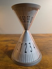 Vintage David Dear 2003 Hourglass Clock picture