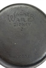 Vintage Wagner Ware Sidney -O- Cast Iron Skillet #3 1053I 6.5