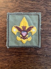 1960s-70s Scout Rank Insignia Tenderfoot Patch Badge Boy Scouts BSA Scouting picture