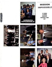 MISSION IMPOSSIBLE    CUSTOM   NOVELTY TRADING CARD 6 CARDS   SET picture