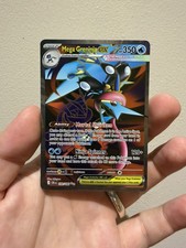 Mega Greninja EX 100/086 Ultra Rare Full Art Chaos Rising English  picture