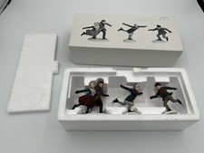 RETIRED Dept. 56 Heritage Village Collection: Ice Skating Party Set -3 Figurines picture