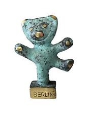 Walter Bosse? Bronze / Brass Berlin BEAR Figurine 1950s RARE Austria Patina picture
