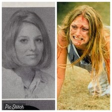 MARILYN BURNS  High School Yearbook TEXAS CHAINSAW MASSACRE Horror Leatherface picture